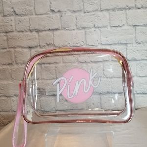 PINK Victoria's Secret Logo Translucent Tote Bag